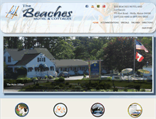 Tablet Screenshot of beachesofmaine.com